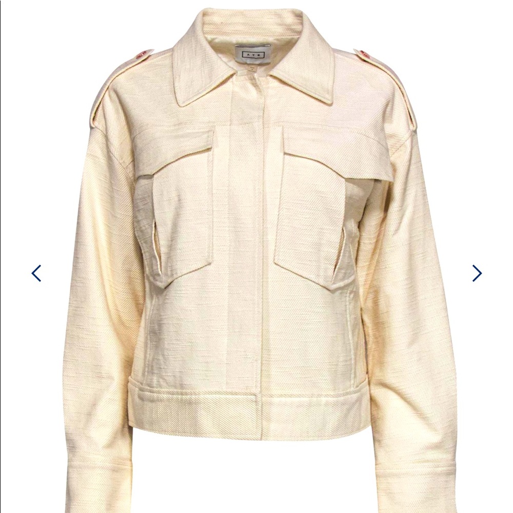 AYR Textured Cropped Jacket